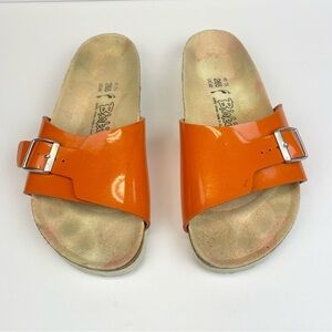 Bold Orange Women's Sandals